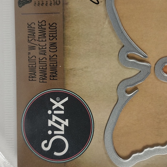 Sizzix Framelits with Stamps (barely used) - Tim Holtz Alterations collection - Picture 10 of 16